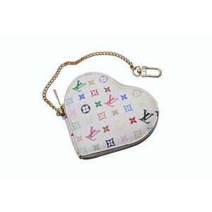 Louis Vuitton Porte Monnaie Wallet Multicolor White Takashi Murakami
